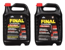 Peak Final Charge Global Coolant/Antifreeze Red; Nitrite-Free Extended Life