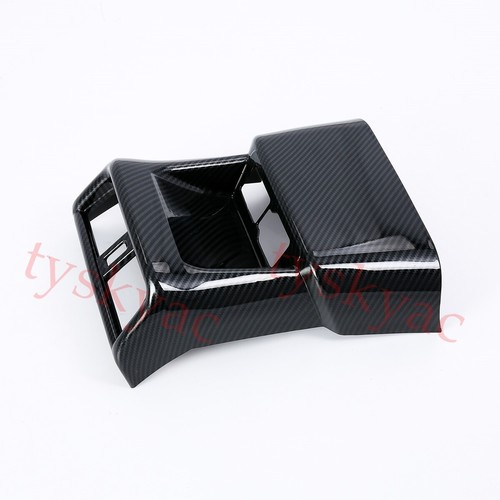 Carbon Fiber Rear Air Vent Outlet AC Cover Trim For Lexus ES350 ES300h 2019-2022 - Picture 6 of 7
