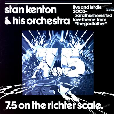 Stan Kenton & His Orchestra - 7.5 On The Richter Scale LP (VG/VG) .