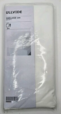 IKEA Ullvide Twin XL / Double Top Sheet White New In Package