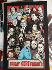 Tyler Smith Slashers 2018 Screen Print Le 35 Mondo