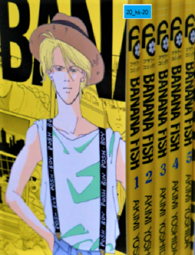 Buy Akimi Yoshida Manga Banana Fish Vol 1 5 Set Reprint Box Vol 1 Japanese Comic Online In Indonesia