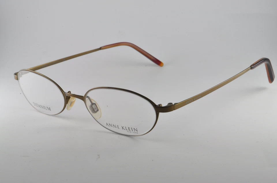 Anne Klein Eyeglasses AK7502 701 Gold Size, 49-20-140