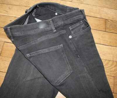 Jean Kookai Slim Noir - Taille 38 (W28 L32) - Occasion Très Bon état