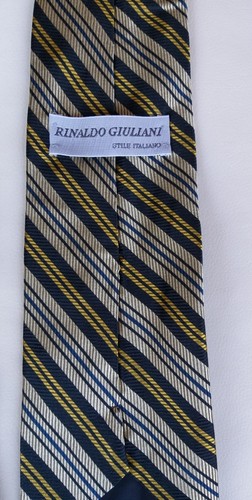 cravatta:lotto stock tre cravatte vintage Egon Von Furstenberg -Giuliani- Diesel - Foto 2 di 4