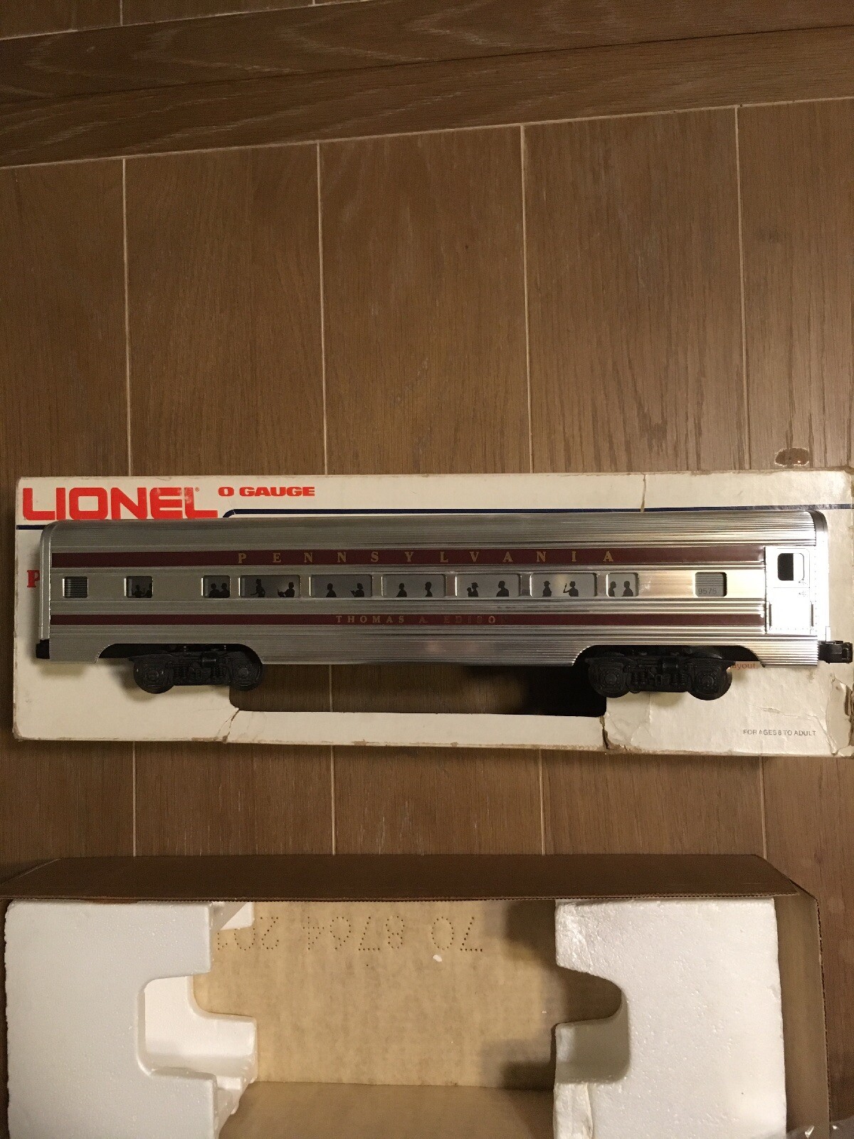 Lionel 69575 Thomas A. Edison Aluminum Passenger Car eBay