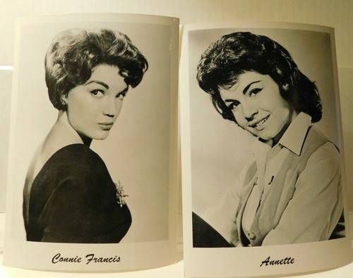7 Piece glossy photo lot: Paul Anka, Bobby Darin, Elvis Presley, Annette, etc. - Picture 3 of 3