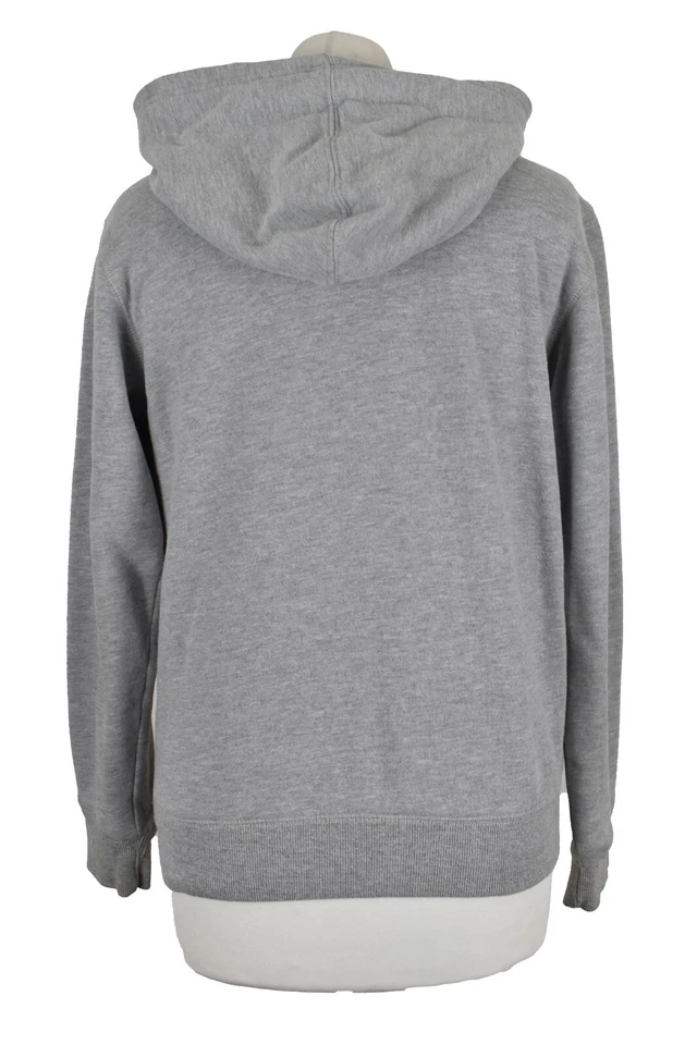 CHAMPION Grey Hoodie size L Mens Pullover Long Sleeves Top Outdoors Outerwear - Image 2 of 4