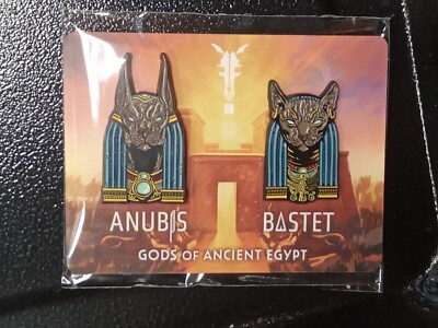 Mythic Legions Figura Obscura Pin Set Anubis & Bastet 4 horsemen
