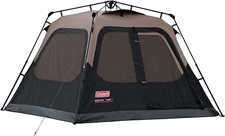 Coleman FPS136929 4 Person Cabin Camping Tent with Instant Setup - Gray