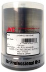100-Pak JVC (made in Japan) 16X Shiny-Silver DVD-R's w/ HARD COAT RECORD SURFACE