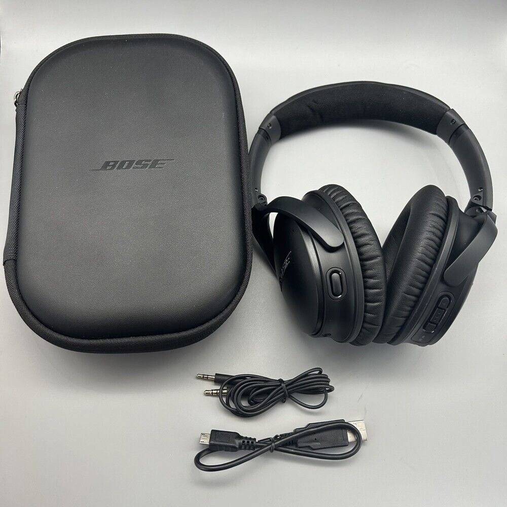 Bose QuietComfort 35 QC35 Series II Wireless Noise-Cancelling Headphones -  Black