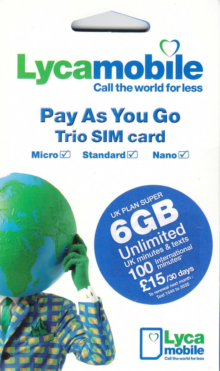 Lycamobile luxury packaging