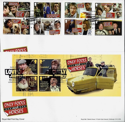 GB 2021 FDC ONLY FOOLS AND HORSES STAMPS SHEET PSB RETAIL COLLECTORS COIN COVER - Picture 16 of 33