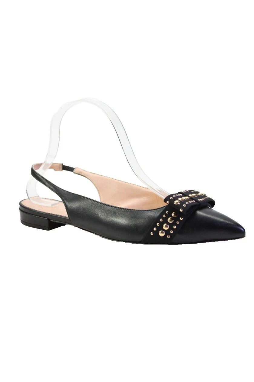 J.CREW Studded Black Flats for Women