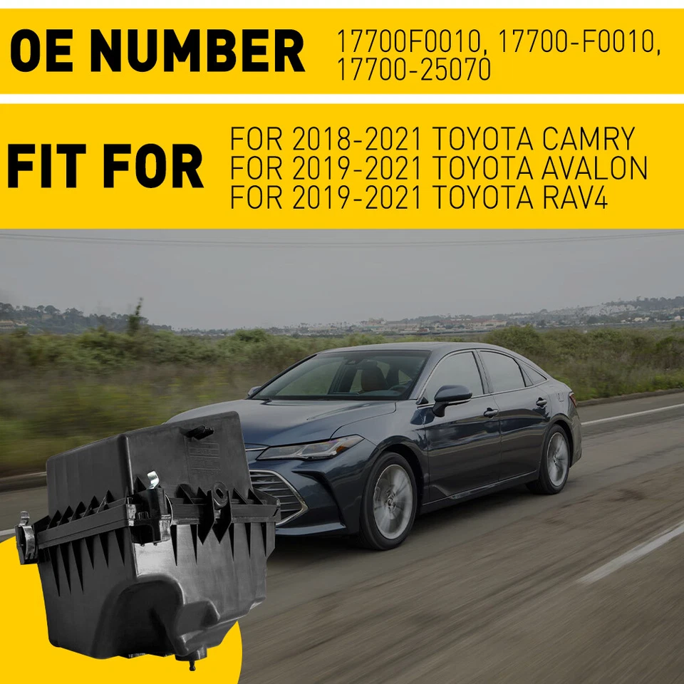 For Toyota RAV4 2.5L L4 2019 2020 2021 Intake Housing Air Cleaner Box W/o Filter - Image 3 of 4