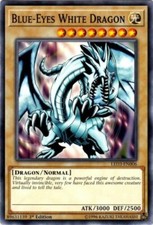 Yugioh Blue-Eyes White Dragon - LED3-EN006 - Common - 1st Ed NM