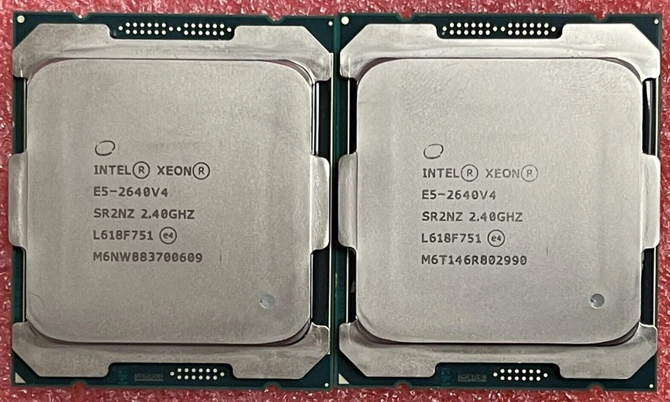 Matched Pair Intel Xeon E5-2690 V4 E5-2680 V4 E5-2660 V4 E5-2650V4 LGA2011-3 CPU - Image 4 of 4