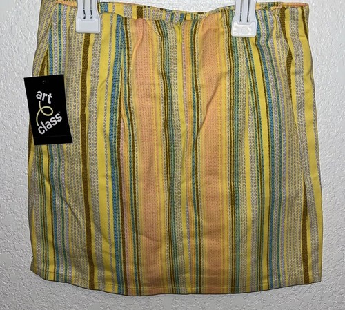 Art Class Skirt A Line Kid Girl Sz S(6/6X), M (7/8) Multicolor - Picture 2 of 8