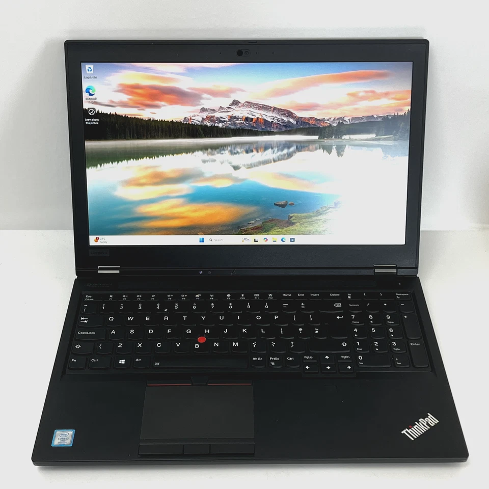 Lenovo ThinkPad P53 CAD Gaming 15.6" Laptop, i7-9850H 32GB RAM Quadro T1000 SSD - Image 2 of 4