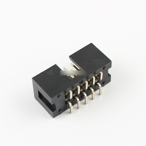 5Pcs 2.54mm 2x5 Pin 10 Pin SMT SMD Male Shrouded Box Header PCB IDC Connector - Bild 3 von 6