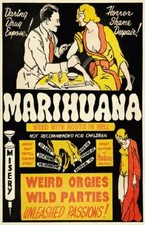 MARIHUANA MOVIE POSTER 1936 MARIJUANA REEFER