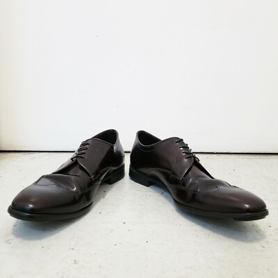 PRADA MENS Wingtip Oxford Dress Shoes Designer Sz 11 NICE | eBay