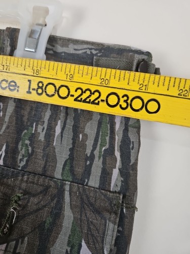 VINTAGE Camo Pants Mens 42x32 Cargo Realtree Hunting 90s USA lightweight ripstop - Picture 7 of 11