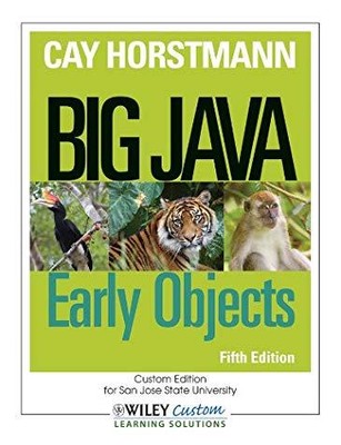Big Java Early Objects Cay S Horstmann 9781118431115 Ebay