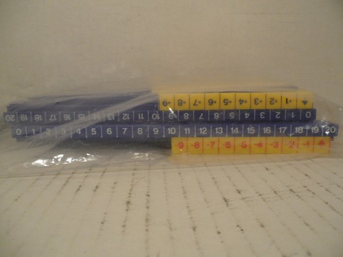 LEARNING RESOURCES Addition & Subtraction Self-Checker Set of 10 LER 1321 New! - Picture 9 of 10