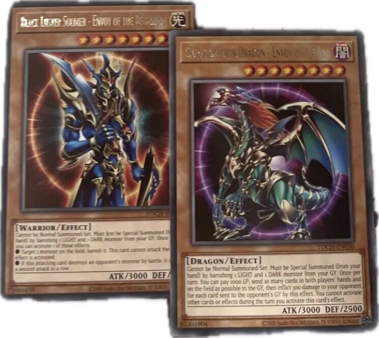 YuGiOh Black Luster Soldier - Envoy of the Beginning + Chaos YuGiOh Black Luster Soldier - Envoy of the Beginning + Chaos