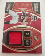2021 Select Football Kyle Trask Red Prizm Draft Selections Rookie #DS-KTR NM
