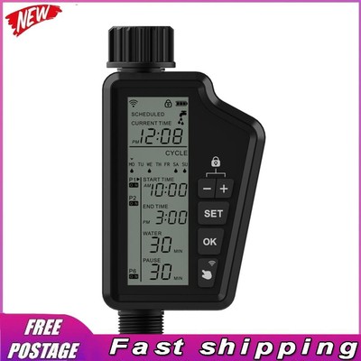 WiFi Smart Watering Timer APP Remote Control Rain Delay for Outdoor Garden Lawn