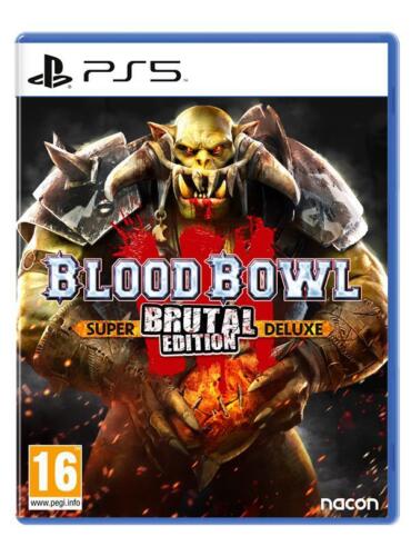 PLAYSTATION 5 ps5 Game New Blister Blood Bowl 3 Super Brutal Deluxe Edition - Picture 1 of 1