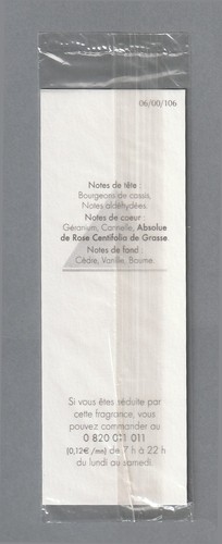Carte publicitaireL- Le Secret de la Rose d'Isabel Derroisne N°2 recto verso - Imagen 2 de 2
