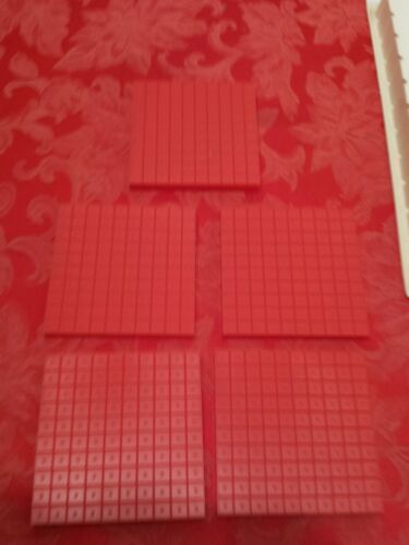 E Z Math manipulatives Tens, Hundreds,+ plastic singles Academic Excellence Inst - Picture 6 of 13