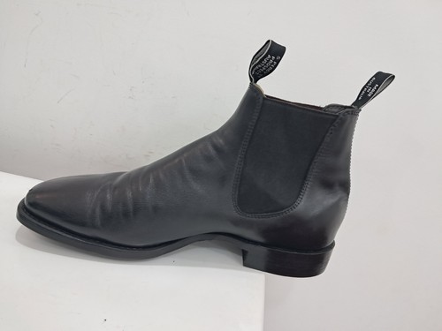Rm williams Craftman Black Leather Comfort Chelsea Boots Size UK 9G /US 10 G - Picture 3 of 13