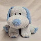 Vintage 2006 Ty Baby Whiffer Pastel Blue Soft Puppy Love To Baby Beanie Plush