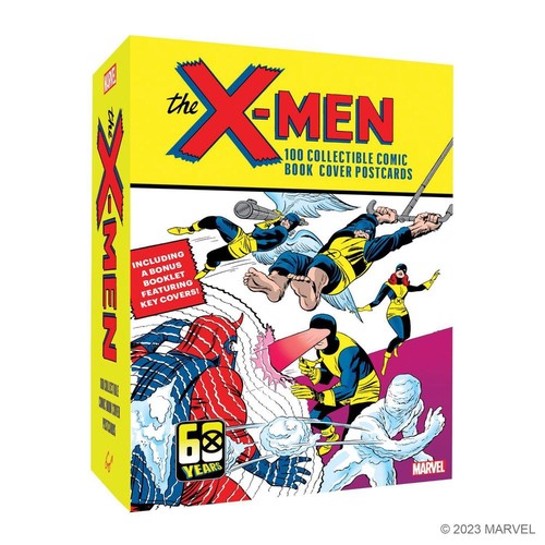 X-Men: 100 Collectible Comic Book Cover Postcards by Marvel Comics (English) - 第 1/1 張圖片
