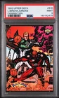 1992 Upper Deck MICHAEL JORDAN LARRY BIRD Fanimation PSA 9 Card #510