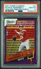 2021 Panini Classics Patrick Mahomes II #91 Timeless Tributes #/50 Purple PSA 10
