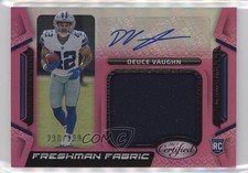 2023 Certified Freshman Fabric Signatures Mirror Pink Deuce Vaughn Auto 16wc