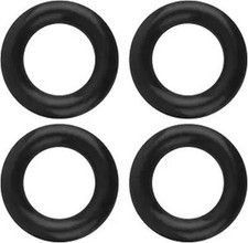 4PCS Car O Rings Universal Exhaust Hangers, Durable Rubber Muffler Hanger for Ha
