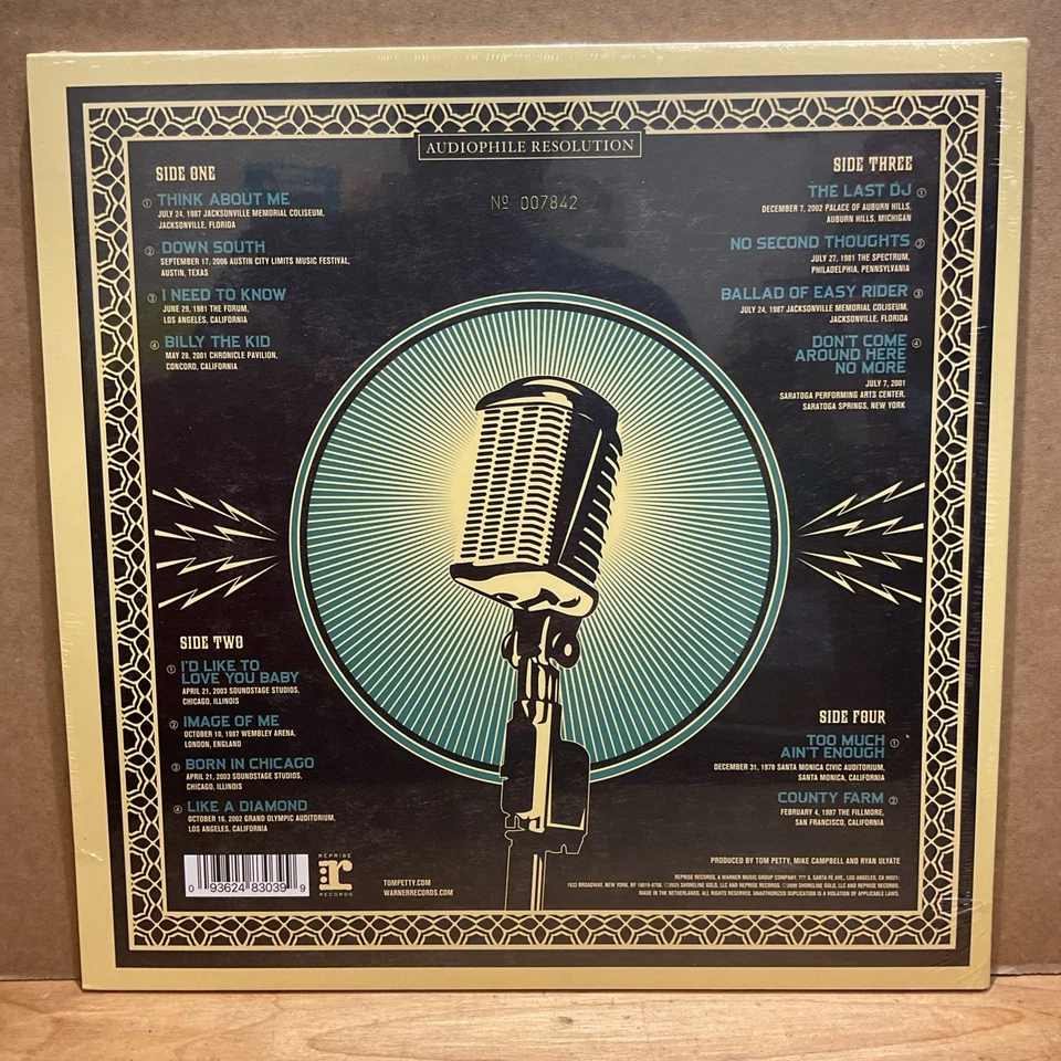 Tom Petty Live Anthology From The Vaults Vol. 1 Vinyl RSD BF 2025 - Sealed - Image 2 of 2