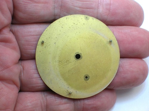 HOWARD RR POCKET WATCH DIAL 42.8 MM IN DIAMETER- NEW - RARE - Picture 4 of 4