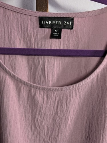 Harper 241 viola pallido 3/4 in manica media - Foto 4 di 9