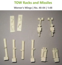 Tow Racks and Missiles for Helicopters by Werner's Wings | No. 48-04 | 1:48