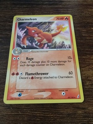 Charmeleon 29/100 Ex Crystal Guardians Non Holo Pokemon Card | eBay