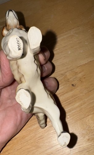 English Setter ? Belton Porcelain Dog Figurine Vintage Japan - Picture 3 of 9
