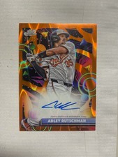 Adley Rutschman 2025 Topps Cosmic Chrome Orange Ref Auto /25 Color Match